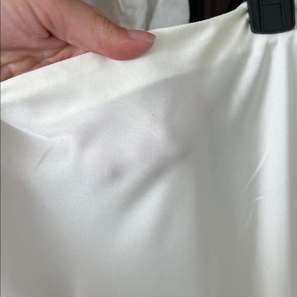 J. Crew Gwyneth slip skirt white Size L - Picture 7 of 7